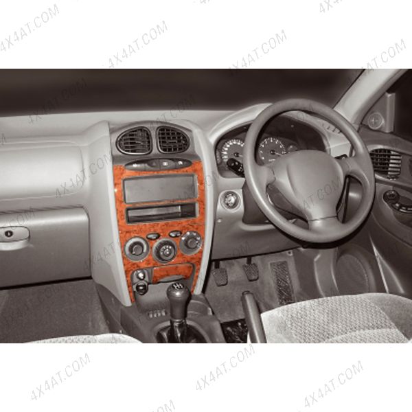 Hyundai Santa Fe 2001-2006 Wooden Dashboard Trim Kit