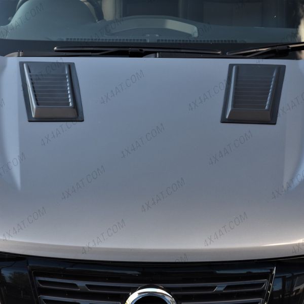 Isuzu D-Max 2012 on Bonnet Hood Scoop Matt Black