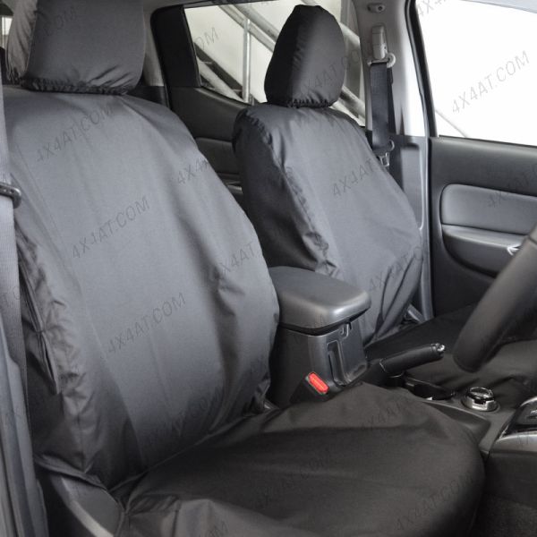 Mitsubishi L200 Series 5` Tailored Waterproof Front Seat Covers