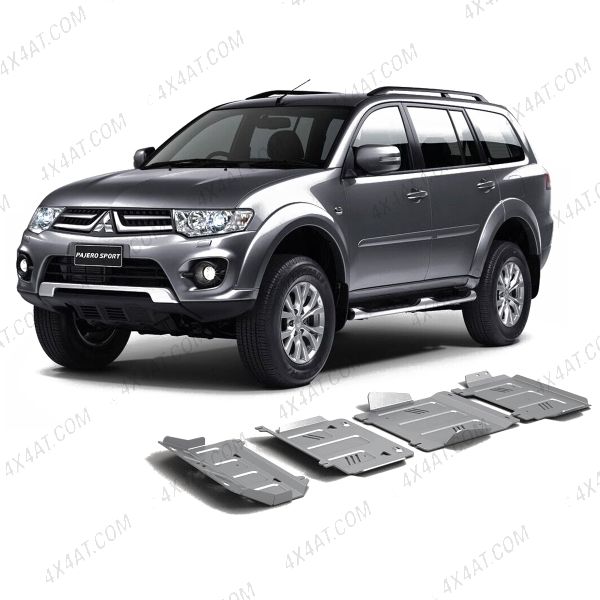 Alloy Under Body Protection for Mitsubishi Shogun Sport 2006-2016