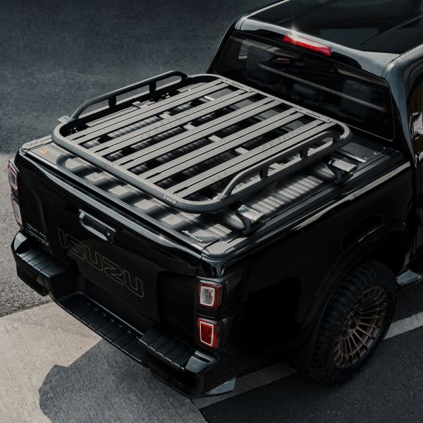 Predator platform rack with side rails for Isuzu D-Max 2021-2024