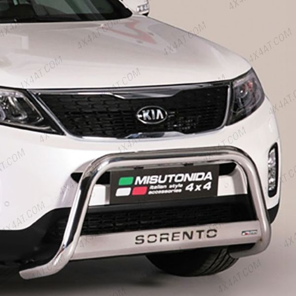 Kia Sorento Facelift 2012-2015 Stainless Steel Bull Bar with Logo