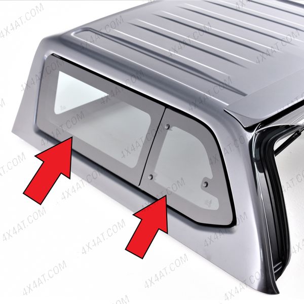 Close-up view of the Mitsubishi GST+ LH Side window Cassette