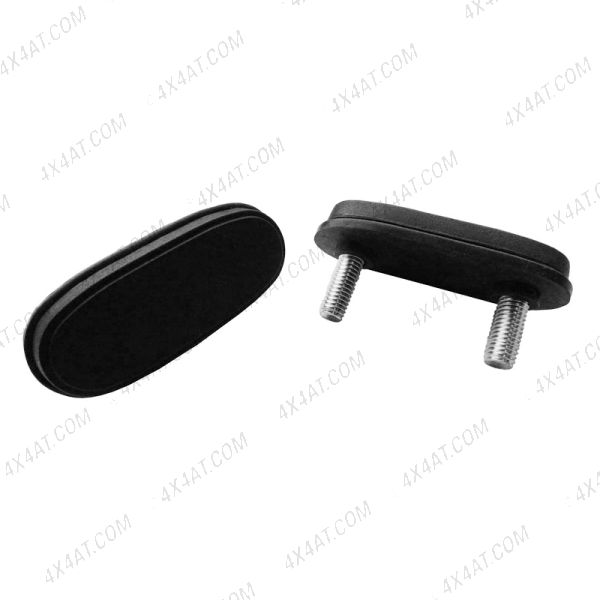 Aeroklas Hardtop Replacement Rear Door Catch Mountings Oval