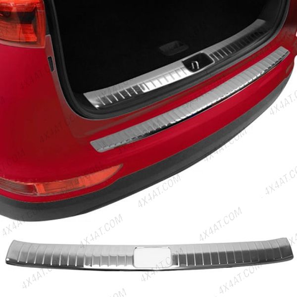 Stainless Steel Rear Boot Sill Cover for Kia Sportage 2016-2021