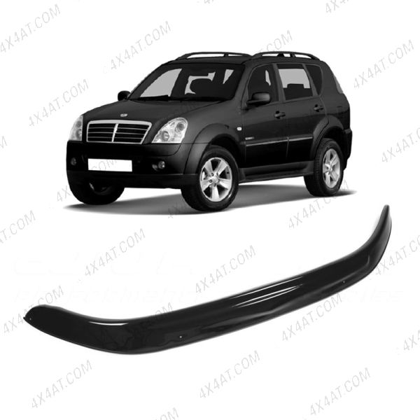 SsangYong Rexton 2002-2006 Dark Smoke Bug Guard