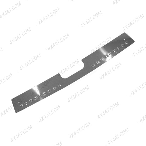 Stainless Steel Bumper Top for the SsangYong Rexton