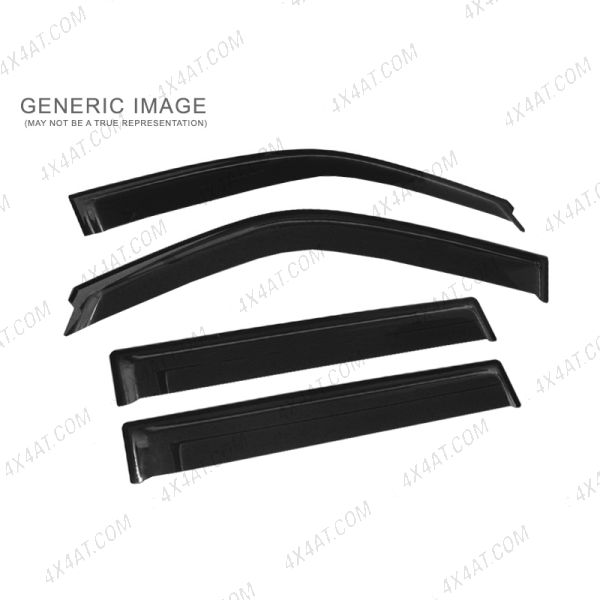 SsangYong Actyon Trux Quad Wind Deflectors / Door Visors