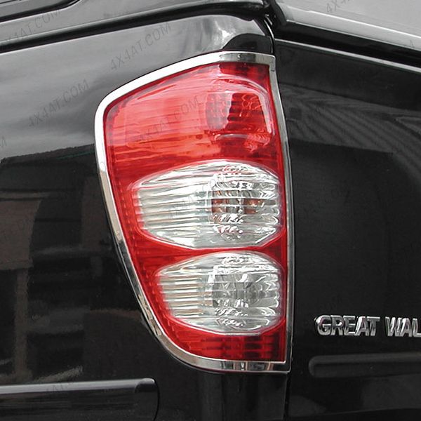 Chrome Rear Light Covers for Great Wall Steed 2012-2016