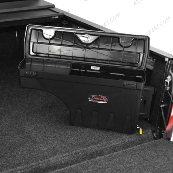 Right hand side pushed in swing case tool box for X-Class