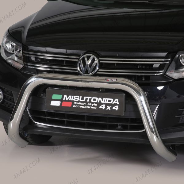 Stainless Steel Chrome Bull Bar for VW Tiguan 2012-2016