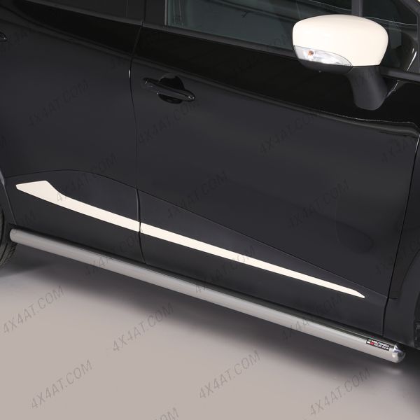 Renault Captur 2013-2017 Stainless Steel Side Bars