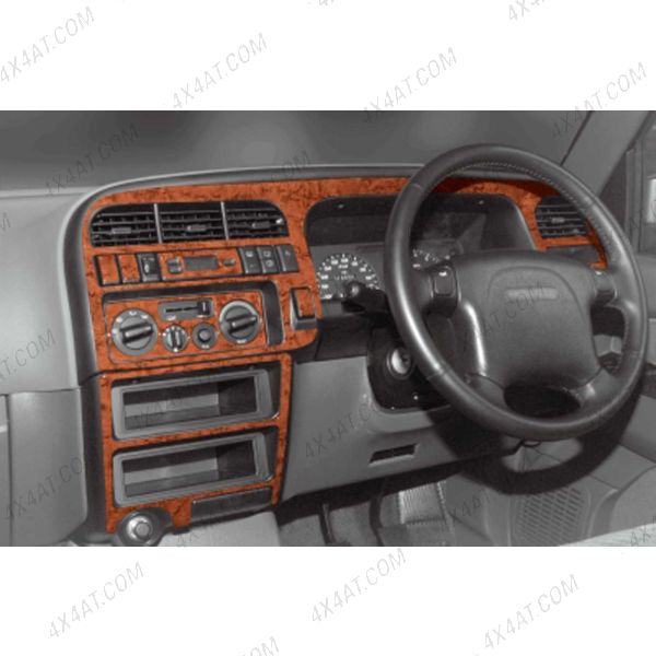Isuzu Trooper 1992-2003 Wood Interior Dash Trim Kit