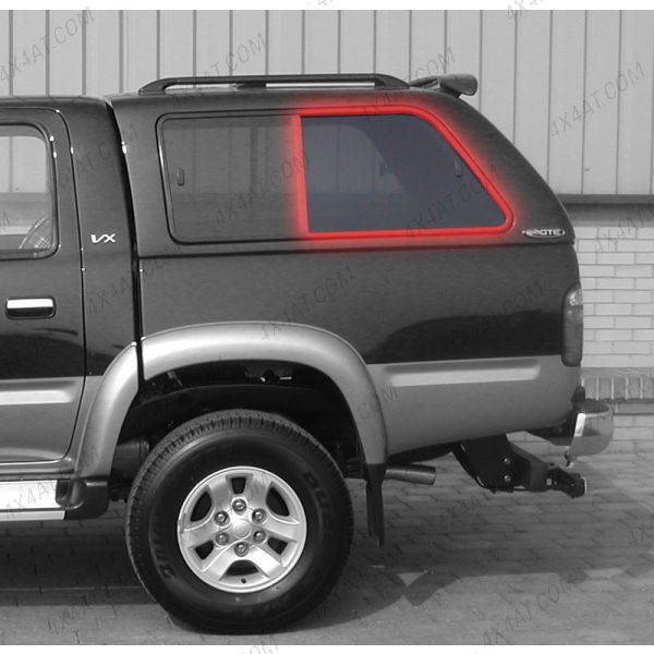 Alpha N/Side Rear Side window Glass-Hilux 97-03 /Nissan 97-04