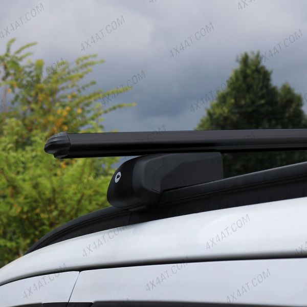 Skoda Yeti Cross Bars for Roof Rails in Black