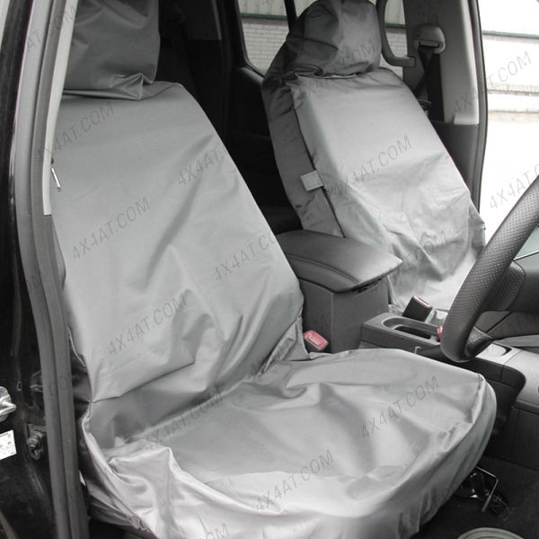  Universal Front Waterproof Seat Covers in Grey