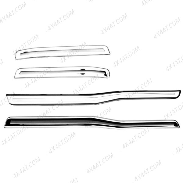 Suzuki Grand Vitara 2005-2012 LWB Stainless Steel Sill Protectors