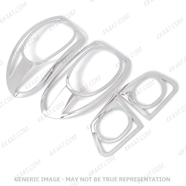 VW Tiguan Chrome Tail Light Covers 