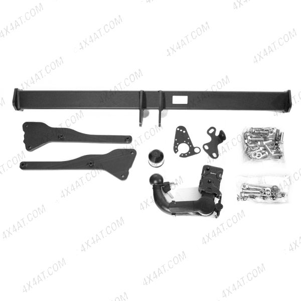 Detachable tow bar for a VW Tiguan 2016-2024