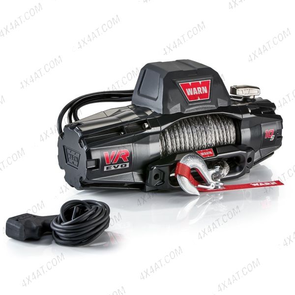 Warn VR Evo 10-S Synthetic Electric 12v Winch with Wireless Controller