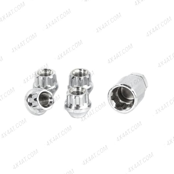 12mm x 1.25mm Locking Wheel Nuts (Set Of 4)