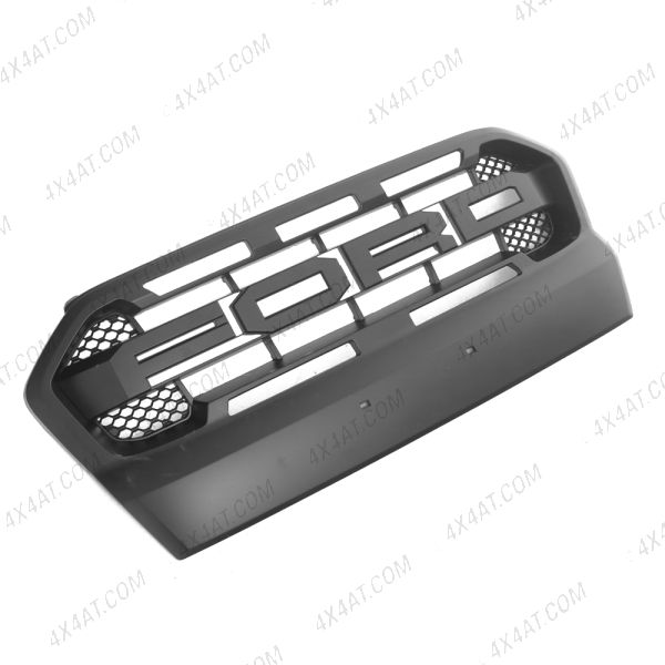 Ford Ranger Wildtrak 2016-2019 Matt Black Raptor Style Front Grille
