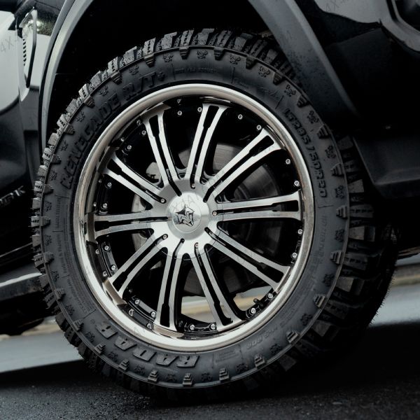 Nissan Navara D22 D23 20" Wolf Ve Alloy Wheel - Machined Finish