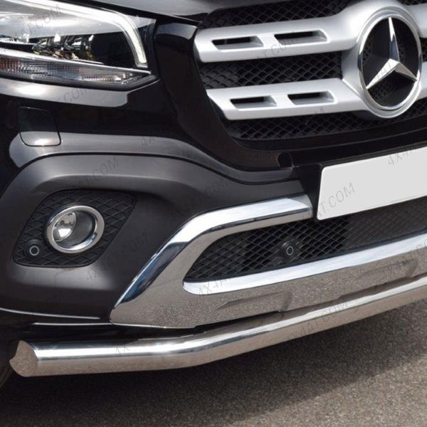 76mm Stainless Steel Spoiler Bar for Mercedes-Benz X-Class