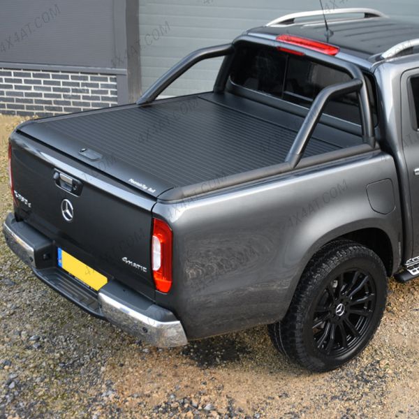 Mercedes X-Class Mountain Top Roll - Black Roller Shutter