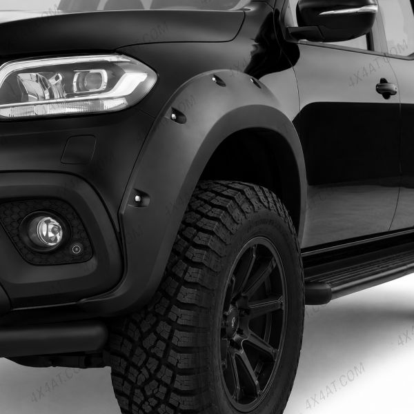 Close up of Ultra Wide Carbon Wheel Arches
