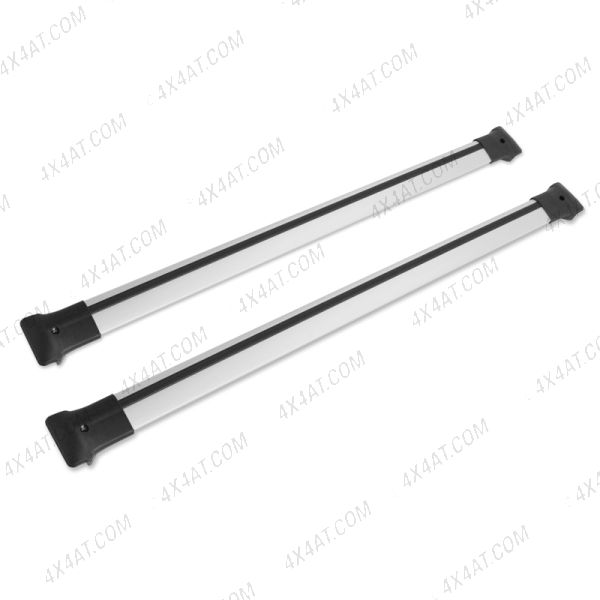 VW Amarok 2010-2020 X-Treme Silver Cross Bars for Roof Rails