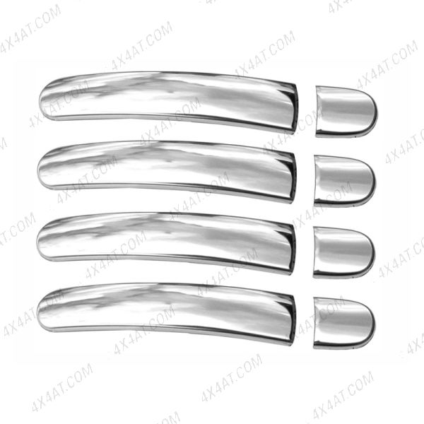Set of 4 Chrome Door Handle Covers for the Skoda Yeti 2009-2013 
