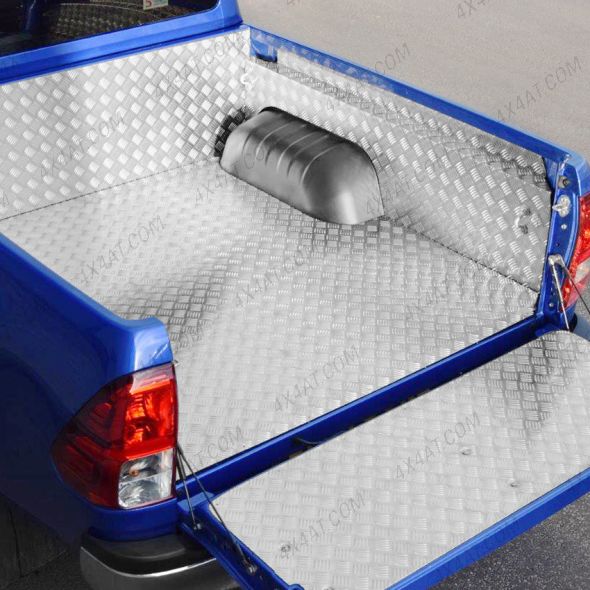 Toyota Hilux 2016 2020 Chequer Plate Load Bed Liner 4x4AT toyota-hilux-2016-2020-chequer-plate-load-bed-liner-4x4at