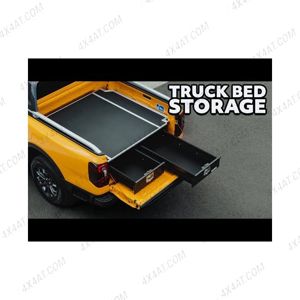 Ford Ranger 23- Twin Drawer with Rhino Deck Floor - ProTop | 4x4AT