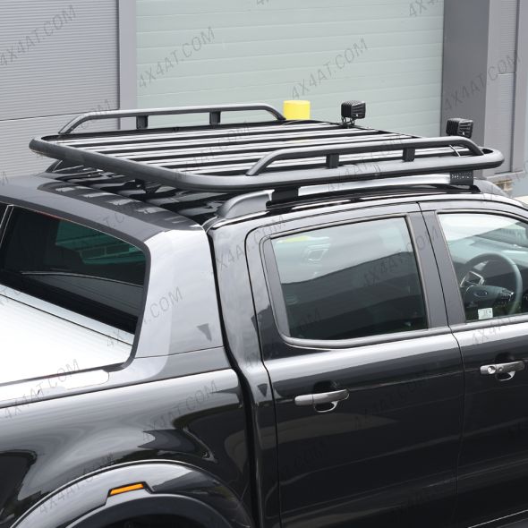 Ford Ranger Wildtrak Platform Rack - With Side Rail | 4x4AT