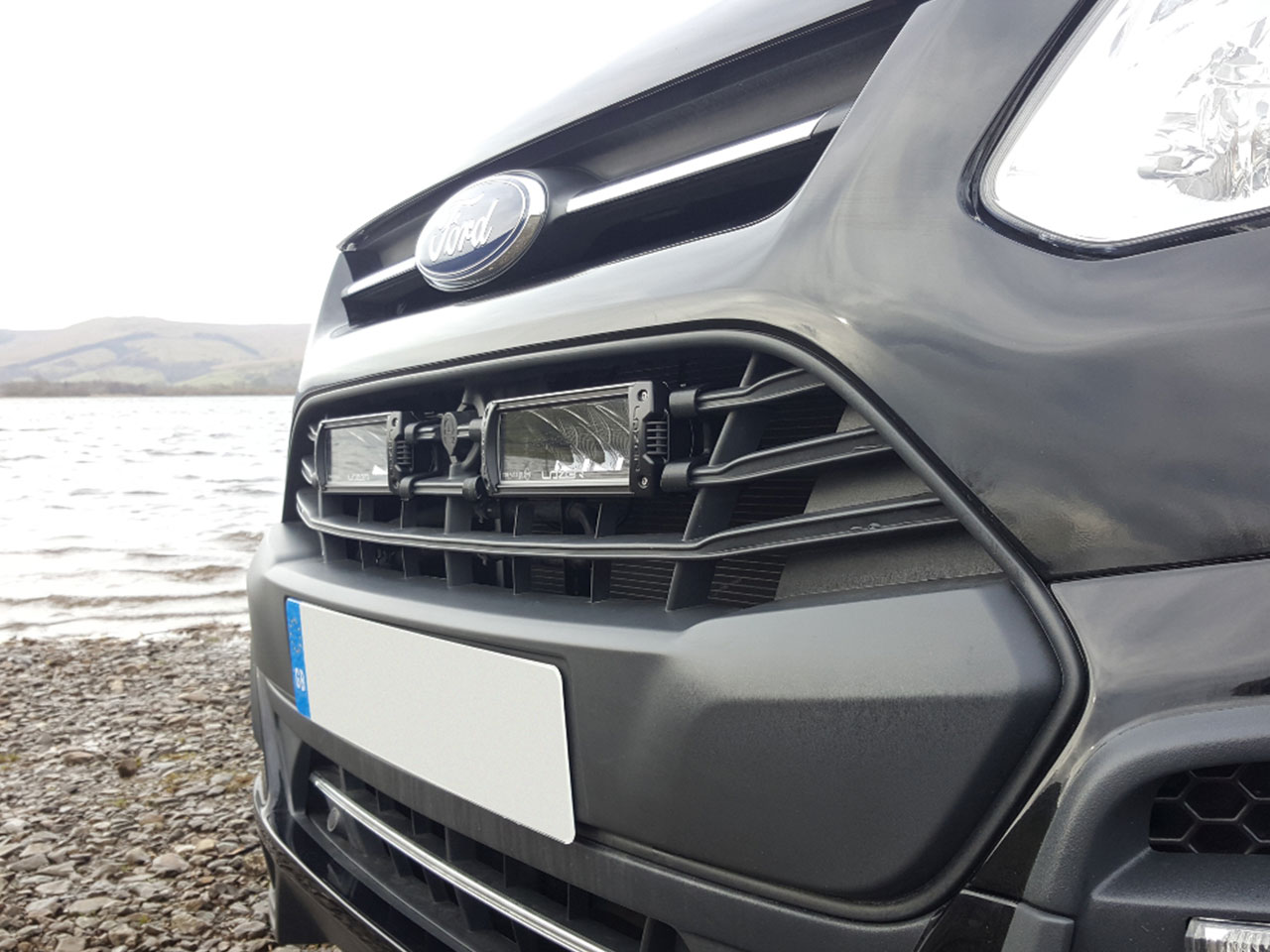 ford transit custom side bars with led lights