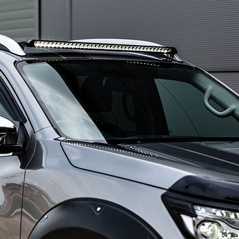 Nissan Navara Led Light Bar - Lazer Linear Roof Bar Integration