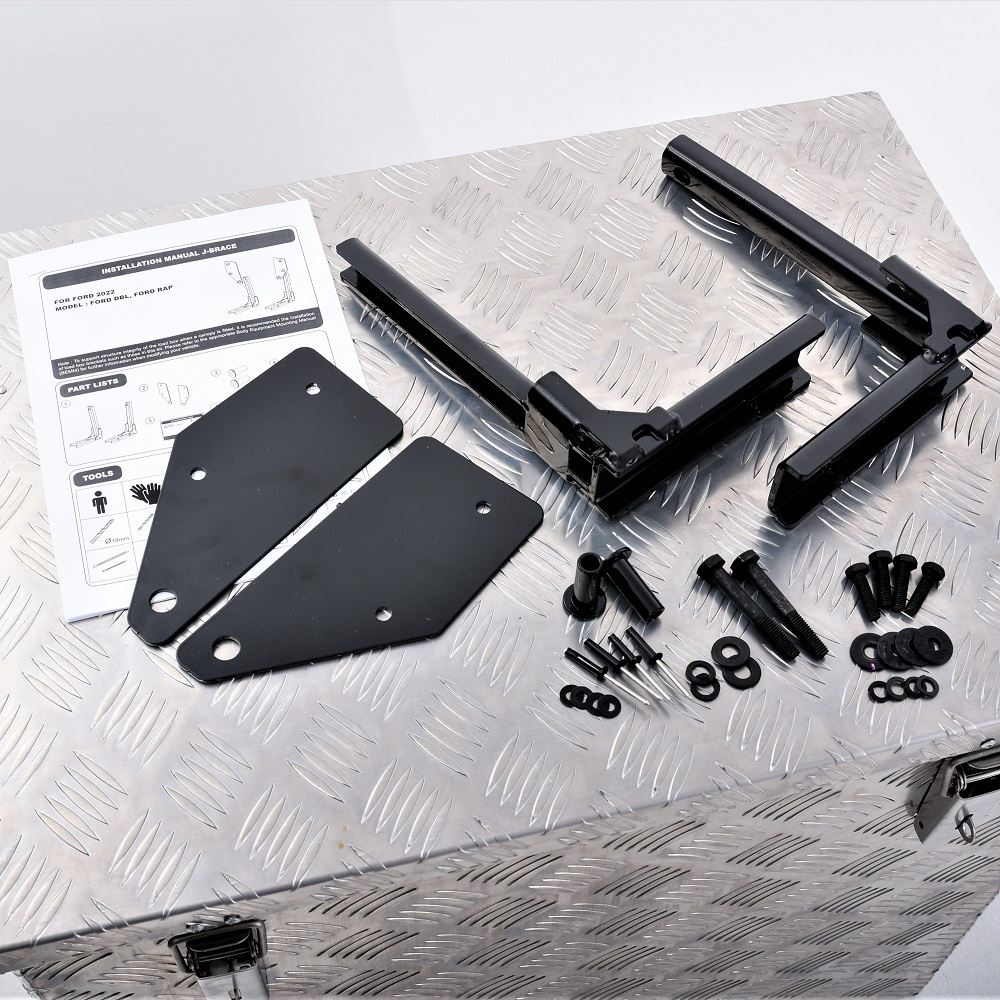 Ford Ranger 2023 Truck Bed J Brace Support Brackets