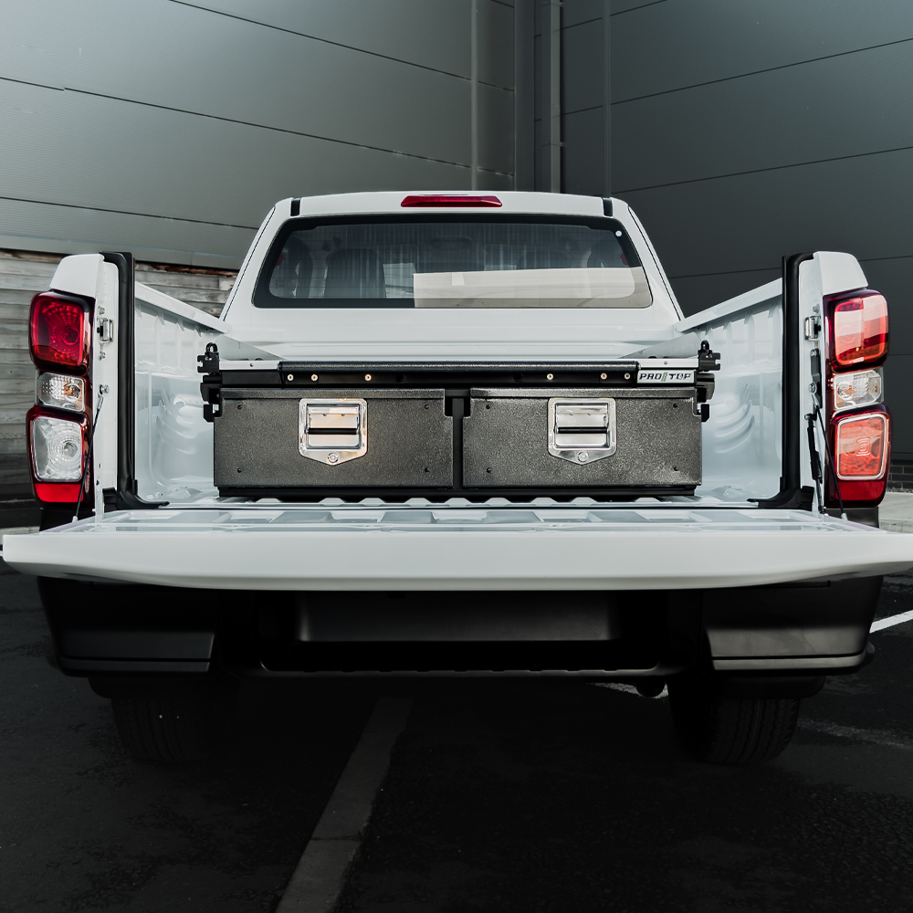 ProTop Drawer System with Sliding Tray for Single Cab Pickups | 4x4AT