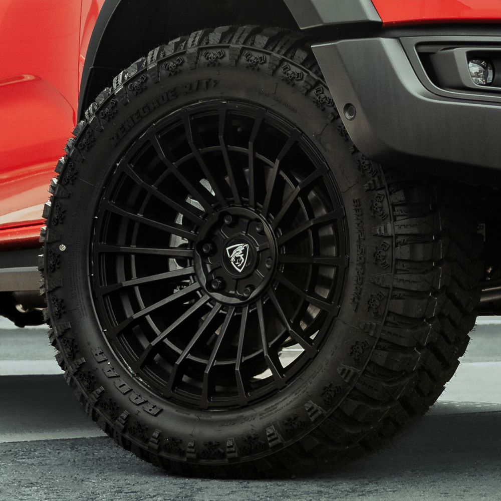 Multi-spoke 20-inch Predator Iconic alloy wheels