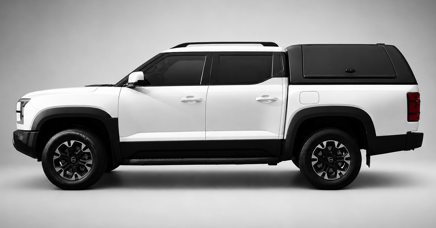 BYD Shark 6 ProTop Commercial Hardtop Canopy with Lift-Up Doors