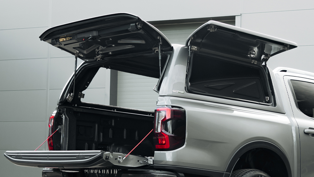 ProTop Gullwing hardtop with side lift-up doors