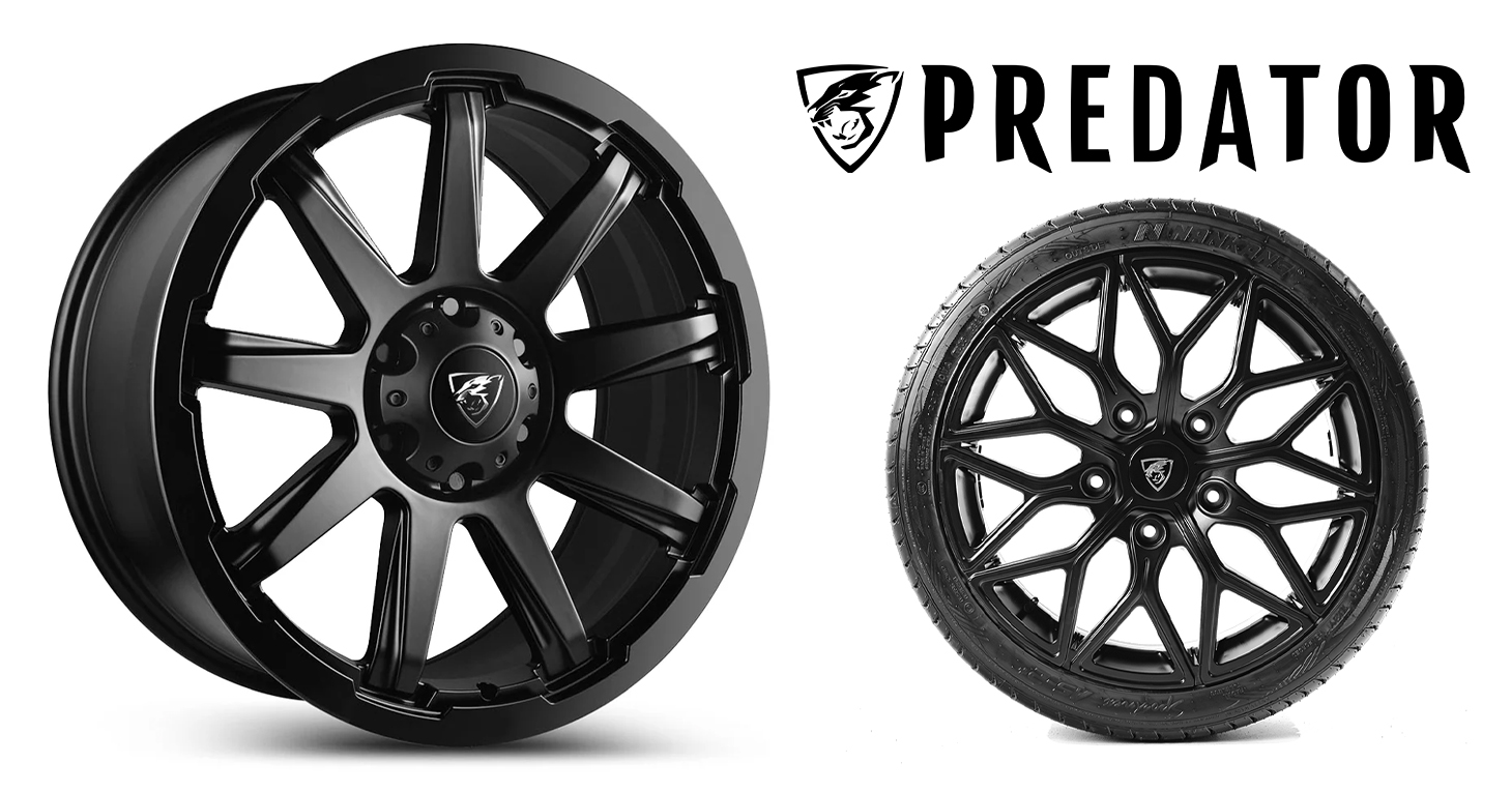 New Predator Hurricane 4x4 Alloy Wheels!