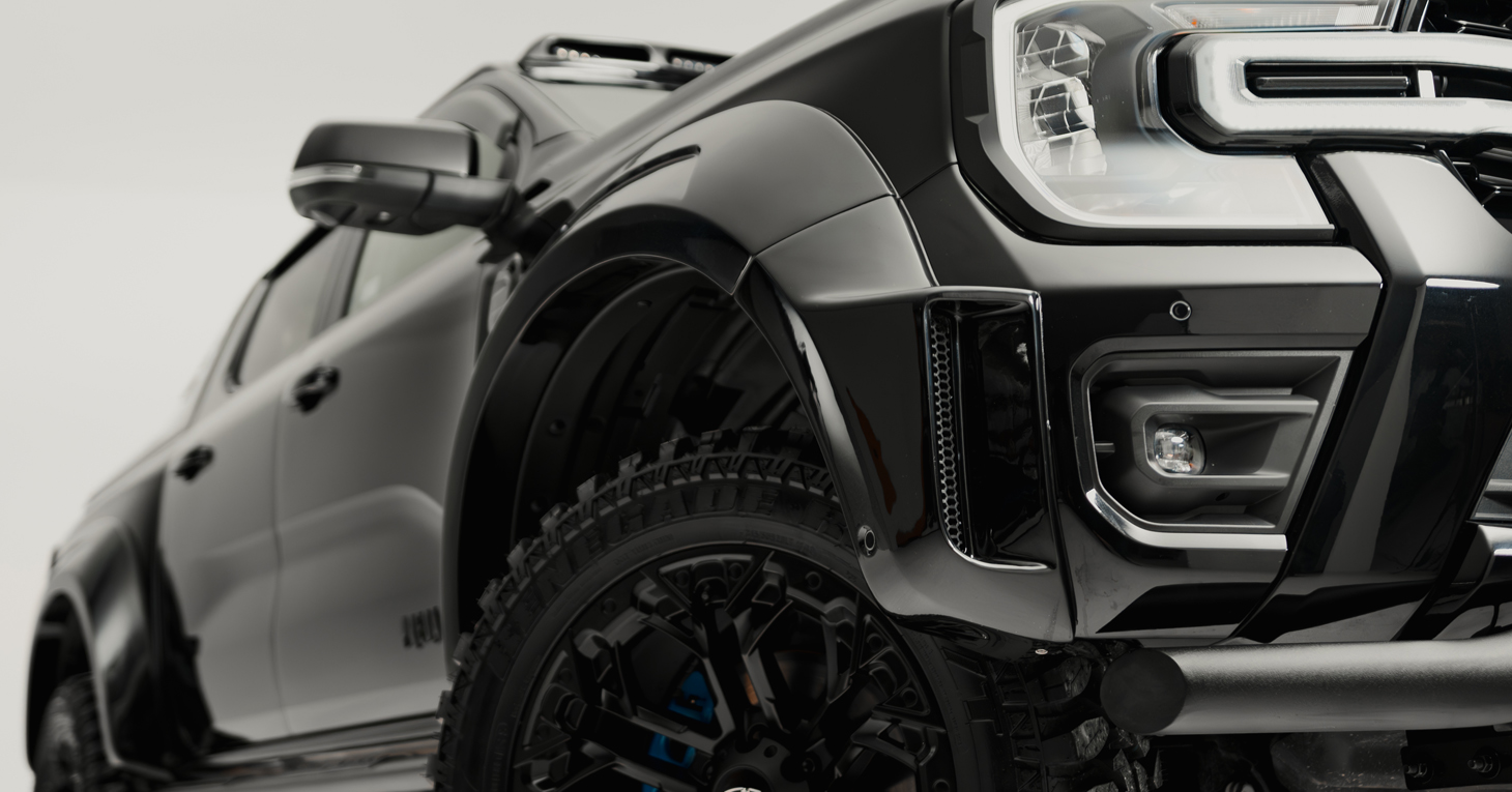 Ford Ranger Predator X body kit wheel arch extensions