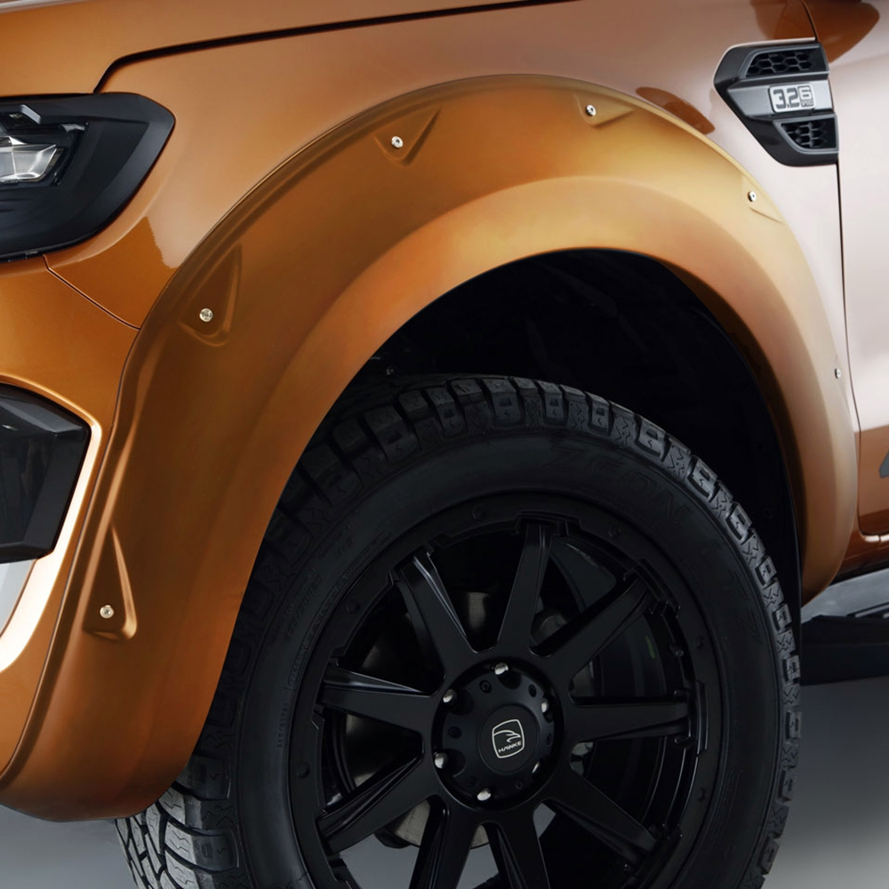 Ford Ranger wheel arches fitted