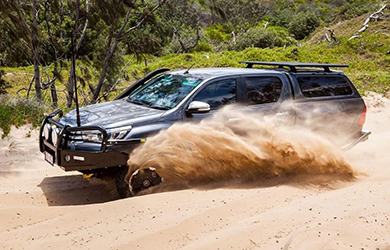 4x4 Trucktop canopy