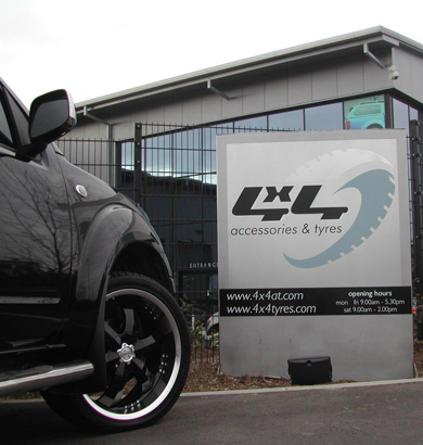 4x4 Accessories and Tyres road sign in Leeming Bar