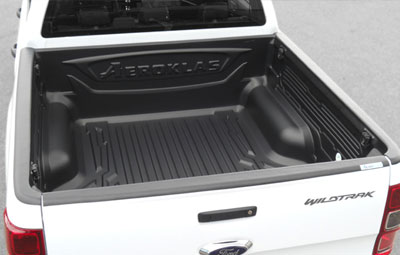 Ford Ranger Wildtrak with Over rail aeroklas bed liner