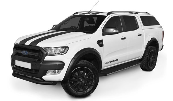 Ford Ranger Pickup Truck with an Alpha Type-E Truck Top Canopy