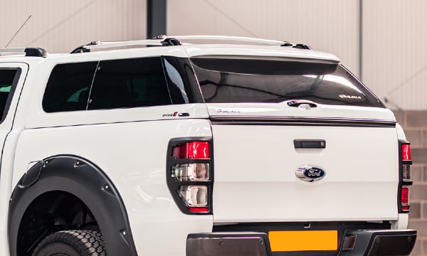 Alpha Type-E Truck Top Canopy on Ford Ranger
